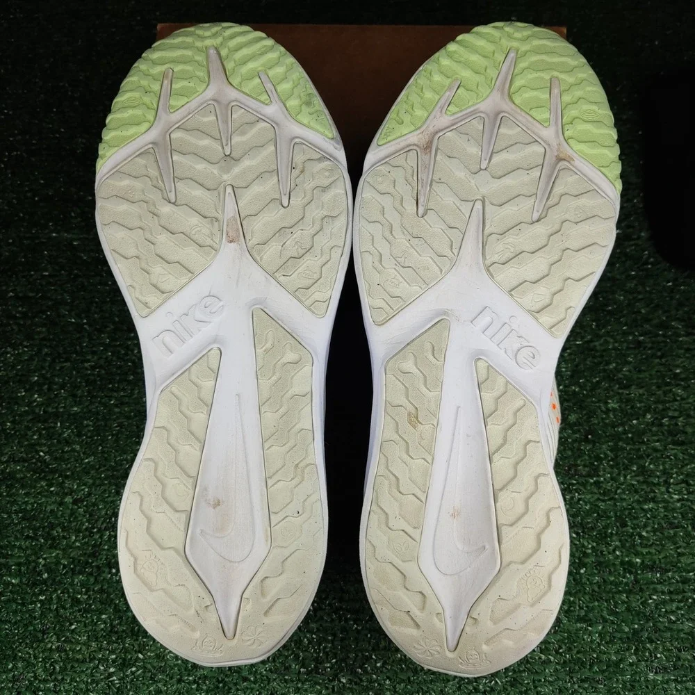 Nike‎ Running Shoes Kids 6.5Y White Star Runner 4 FN4979-100 Rainbow Laces